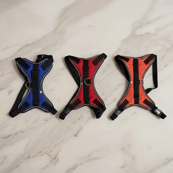 Padded_Nylon_Reflective_Adjustable_multi_color_Dog_Harness_(1_harness_only)