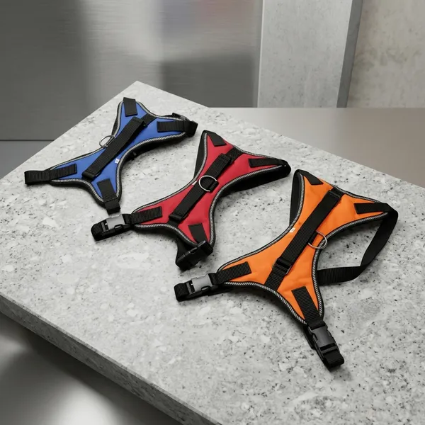 Padded_Nylon_Reflective_Adjustable_multi_color_Dog_Harness_(1_harness_only)