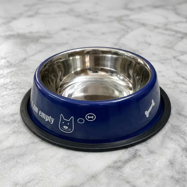 Blue_Stainless_Steel_Non-Slip_Pet_Bowl_For_Dogs_And_Cats