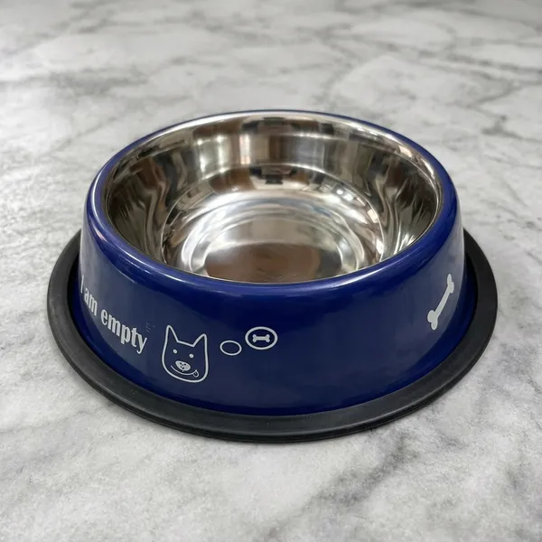 Blue_Stainless_Steel_Non-Slip_Pet_Bowl_For_Dogs_And_Cats