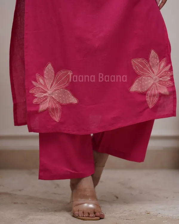 Pink_Cotton_Flex_Straight_Floral_Embroidered_Kurta_Set_For_Women