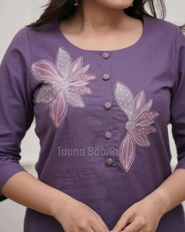 Purple_Cotton_Flex_Floral_Embroidered_Kurta_Set_For_Women