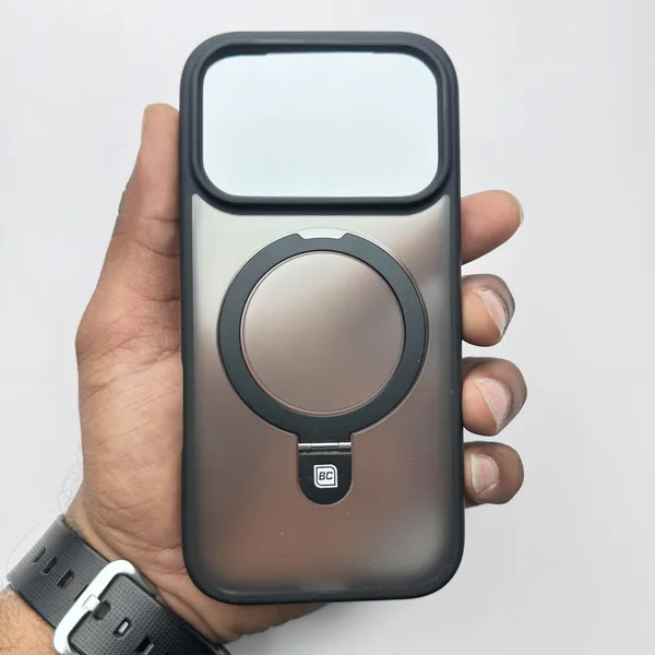 Translucent_Phone_Case_With_Metal_Ring_Stand_Black_Iphone_17_Pro_Max