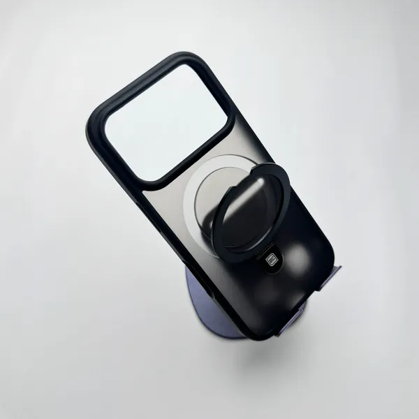 Translucent_Phone_Case_With_Metal_Ring_Stand_Black_Iphone_17_Plus