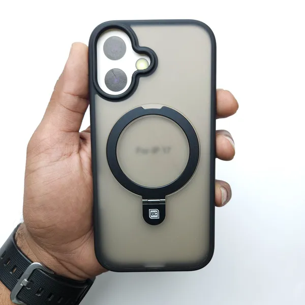 Translucent_Phone_Case_With_Metal_Ring_Stand_Black_Iphone_17_Plus
