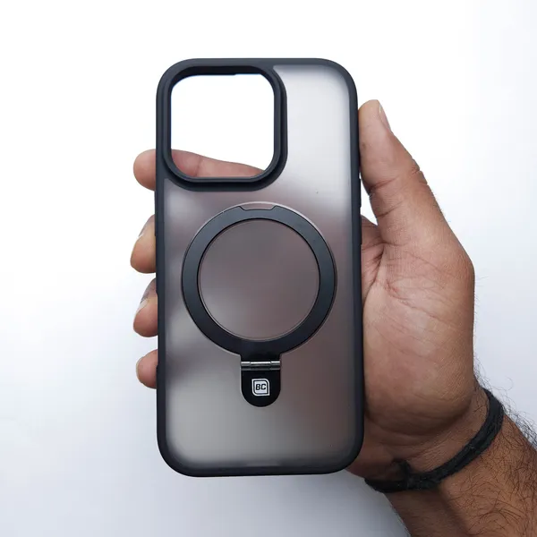 Translucent_Phone_Case_With_Metal_Ring_Stand_Black_Iphone_15_Pro_Max