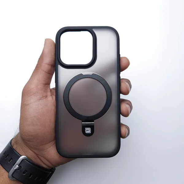 Translucent_Phone_Case_With_Metal_Ring_Stand_Black_Iphone_15_Pro