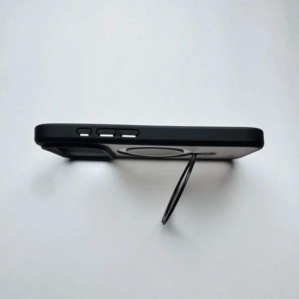 Translucent_Phone_Case_With_Metal_Ring_Stand_Black_Iphone_15_Plus