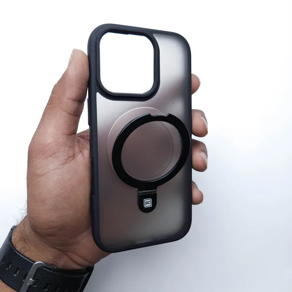 Translucent_Phone_Case_With_Metal_Ring_Stand_Black_Iphone_15_Plus