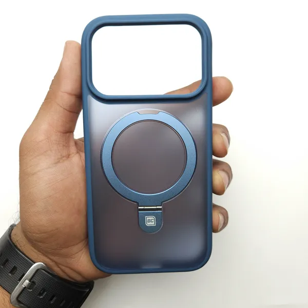 Translucent_Phone_Case_With_Metal_Ring_Stand_Blue_Iphone_17_Pro_Max