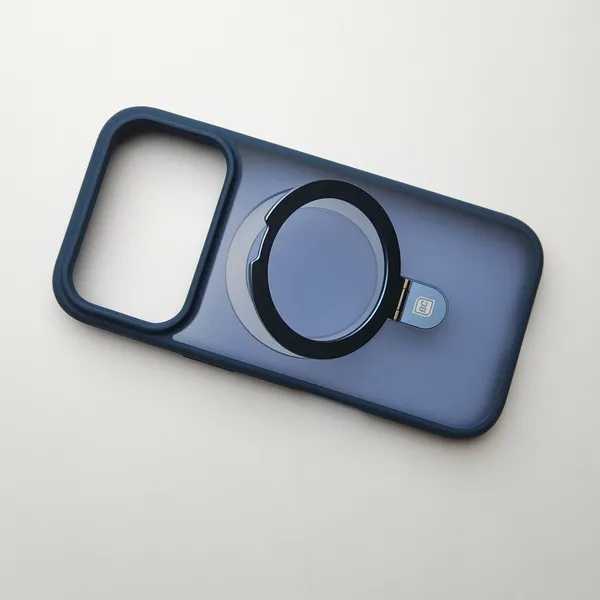 Translucent_Phone_Case_With_Metal_Ring_Stand_Blue_Iphone_15_Plus