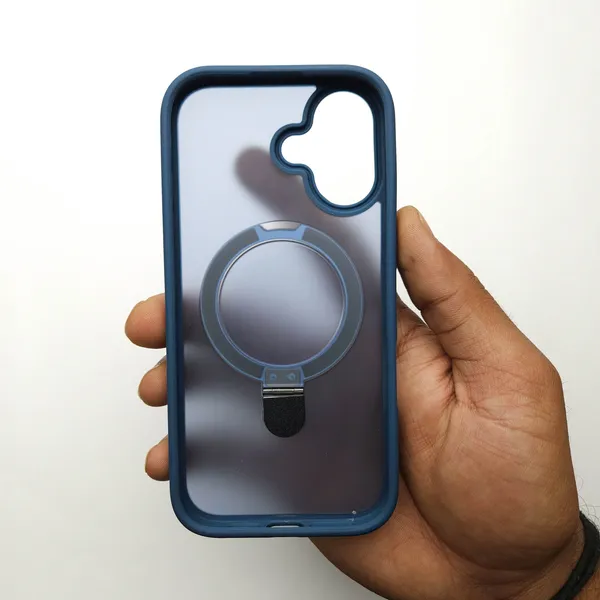 Translucent_Phone_Case_With_Metal_Ring_Stand_Blue_Iphone_15