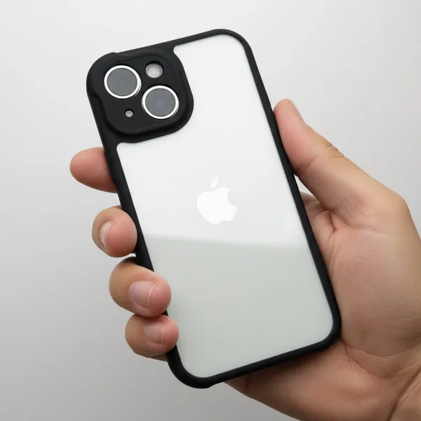 Transparent_Iphone_Case_With_Soft_Black_Edge_Anti_Yellow_Case_Iphone_15_Plus