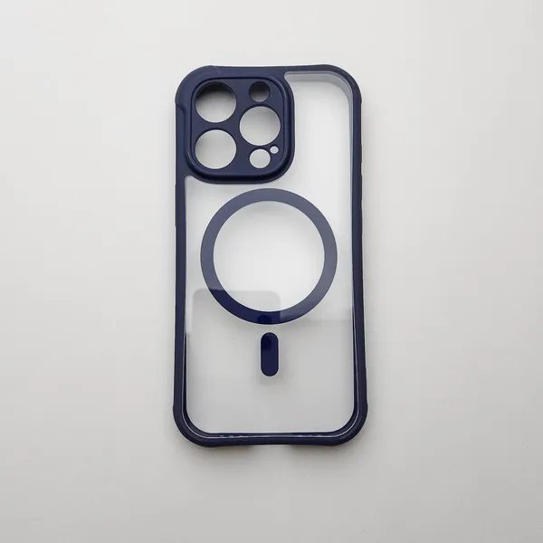 Transparent_Iphone_Case_With_Soft_Blue_Edge_Anti_Yellow_Case_Iphone_16_Pro