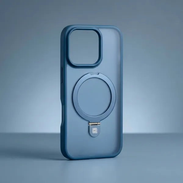 Translucent_Phone_Case_With_Metal_Ring_Stand_Blue_Iphone_15_Pro_Max