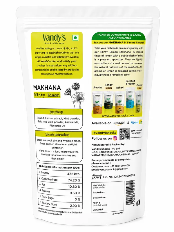 Vandy'S_Minty_Lemon_Roasted_Makhana_(Pack_Of_2_)