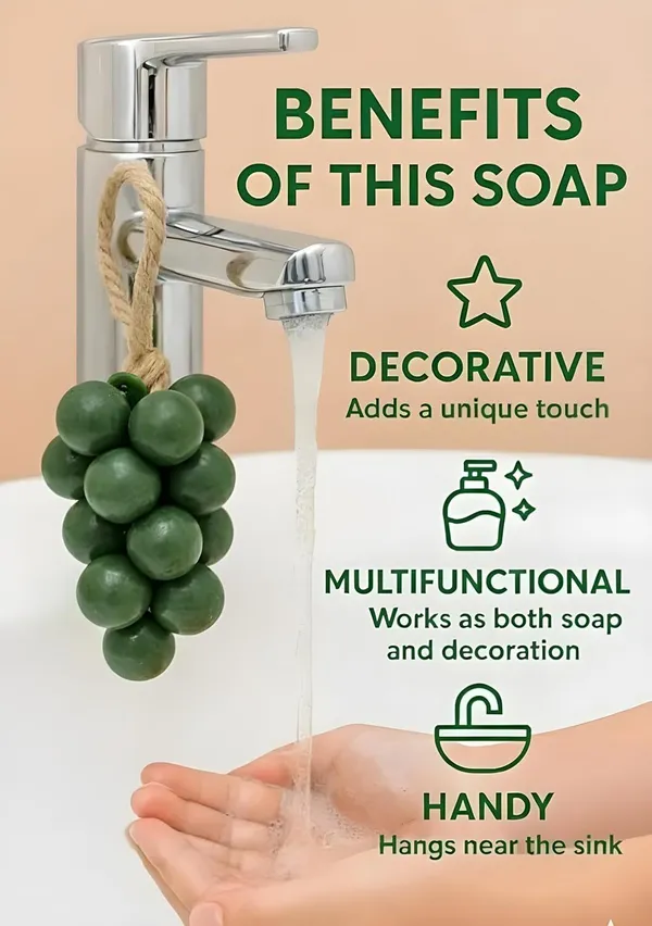 Moisturizing_Grapes_Bath_Cute_Hanging_Fruit_Soap_(100_GM)