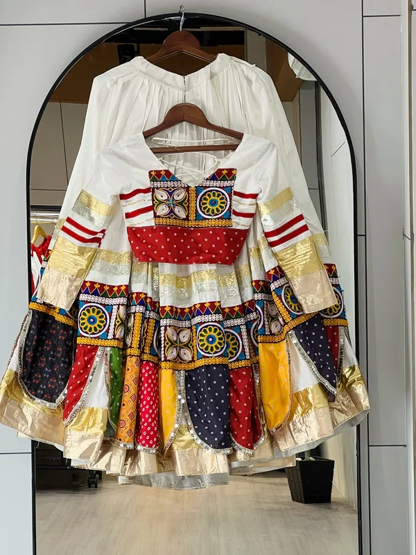 Pure_Rayon_Cotton_Multi_Kutchi_Design_White_Concept_6M_Flair_Navratri_Garba_Chaniya_Choli_(Ready_to_Wear)