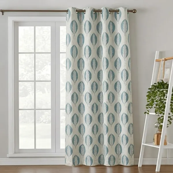 Blue_Leaf_Printed_7_Feet_Door_Curtain_|_Premium_Polyester_Eyelet_Curtain_for_Living_Room,_Bedroom_&_Home_Decor_|_Pack_of_1