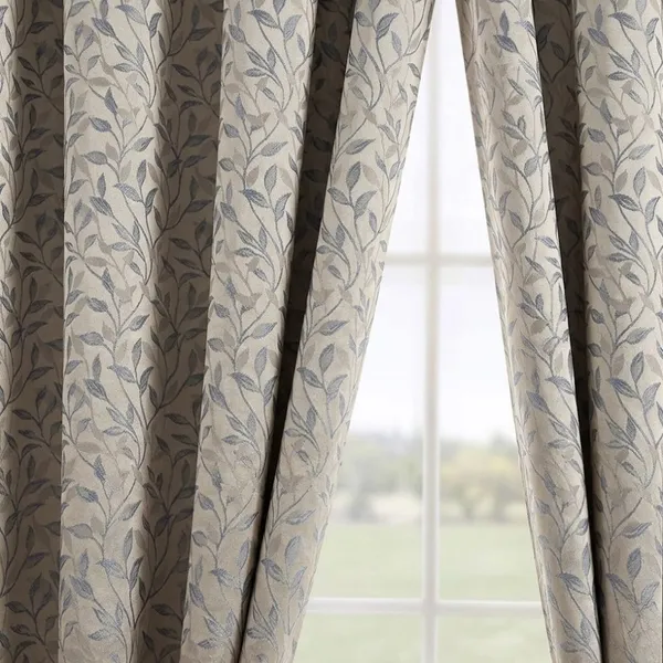 Premium__Blue_Leaf_Printed_7_Feet_Polyester_Door_Curtain_Pack_of_1_|_Eyelet_Window_Curtain_for_Living_Room,_Bedroom,._Home_Décor