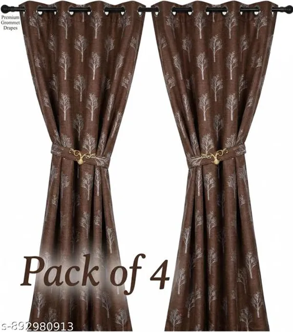 Stylish_Coffee_Brown_Tree_Print_Polyester_Door_Curtains_7_Feet_Premium_Eyelet_Curtains_For_Living_Room_Bedroom_Long_Door_Drapes_Pack_Of_4