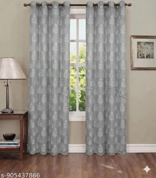 Luxury_Grey_Polyester_Door_Curtains_7_Feet_Pack_Of_2_Royal_Floral_Printed_Elegant_Window_Curtains_For_Living_Room_Bedroom