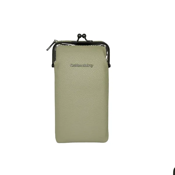 Olive_Green_Leather_Premium_Mobile_Pouch_For_Women