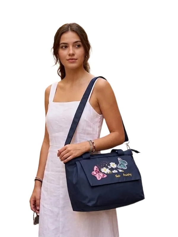 Navy_Blue_Leather_Premium__Bag_For_Women