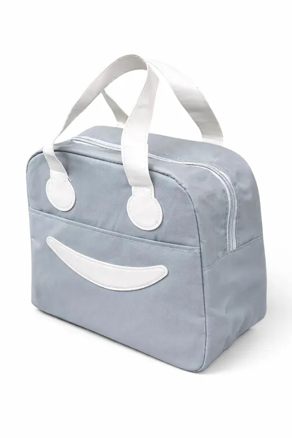 GREY_Polyester_And_Aluminum_Foil_Premium_Lunch_Bag_For_Women
