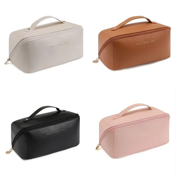 Black_Polyester_Premium_Makeup_Cosmetic_Organizer_Pouch_Bag_For_Women