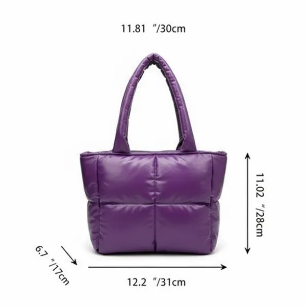 Purple_Pu_Leather_Premium_Quilted_Tote_Bag_For_Women