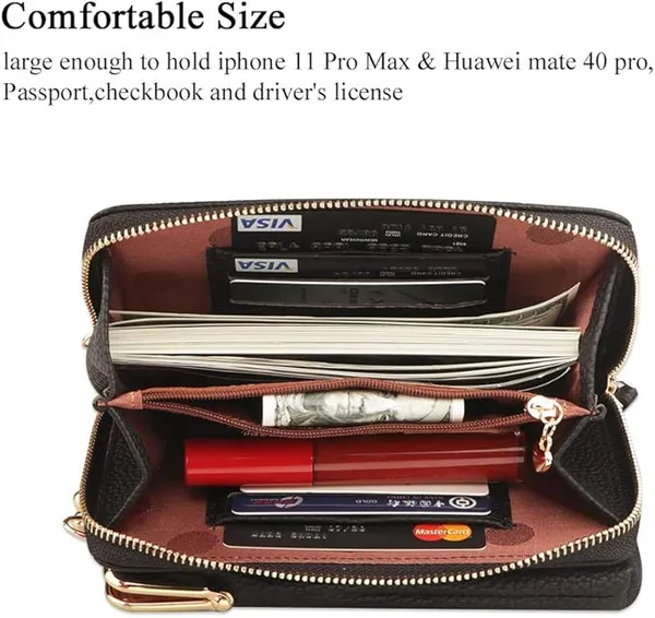 Black_Leather_Premium_Mobile_Pouch_For_Women
