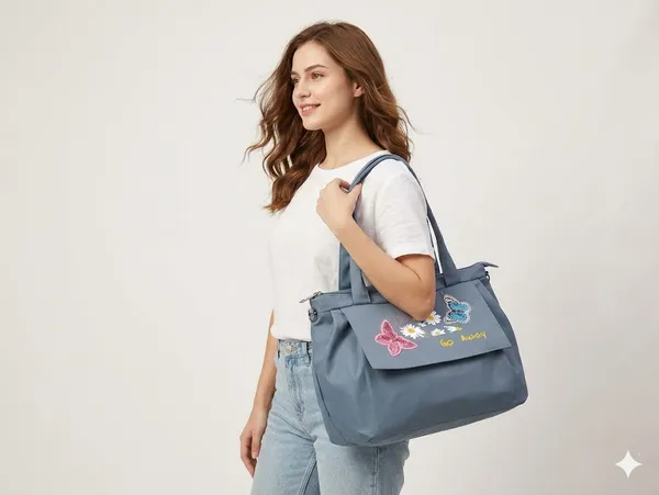 Blue_Grey_Canvas_Premium_Shoulder_Bag_For_Women