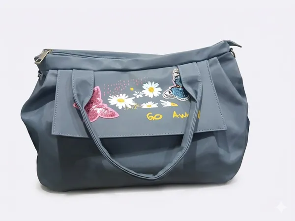 Blue_Grey_Canvas_Premium_Shoulder_Bag_For_Women