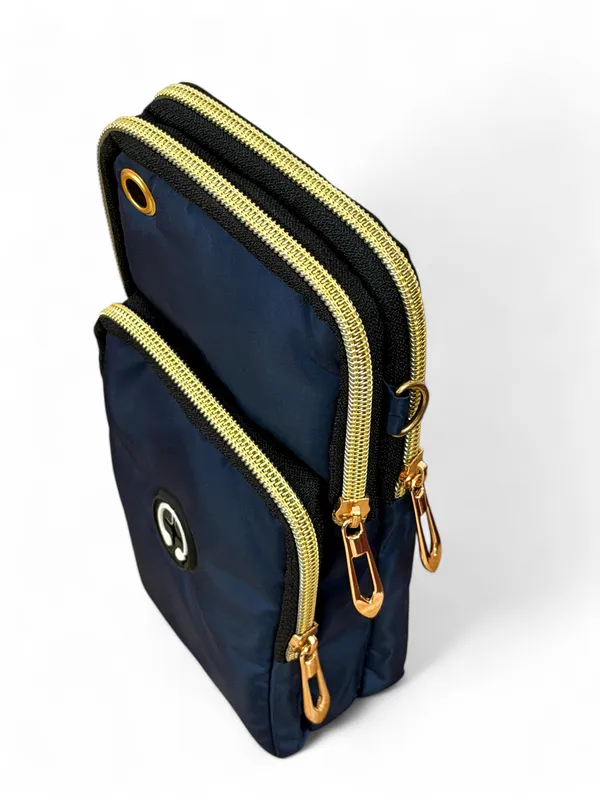 Navy_Blue_Pu_Leather_Premium_Phone_Pouch_For_Women