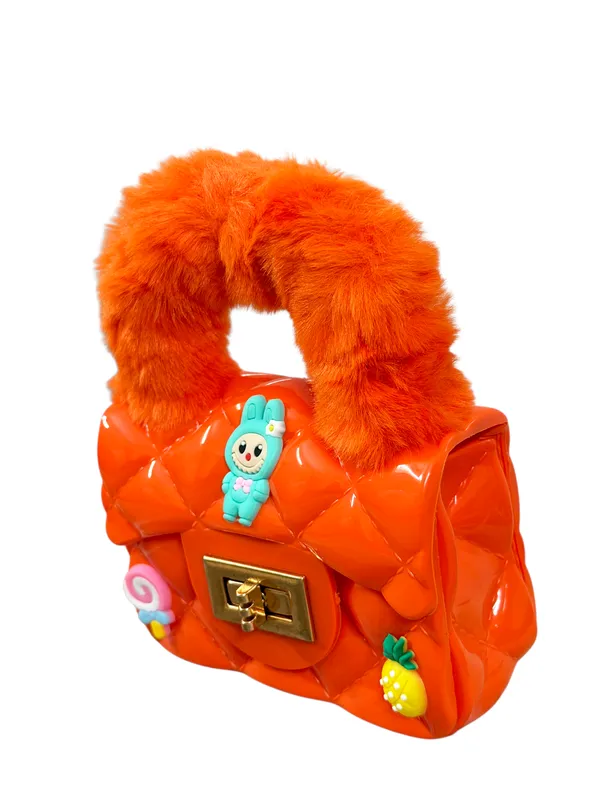 Orange_Polyester_Premium_Handbag_For_Kids