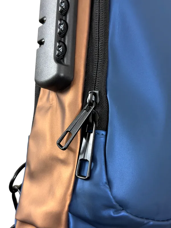 Blue_And_Brown_Pu_Leather_Premium_Waterproof_Sling_Bag_For_Women