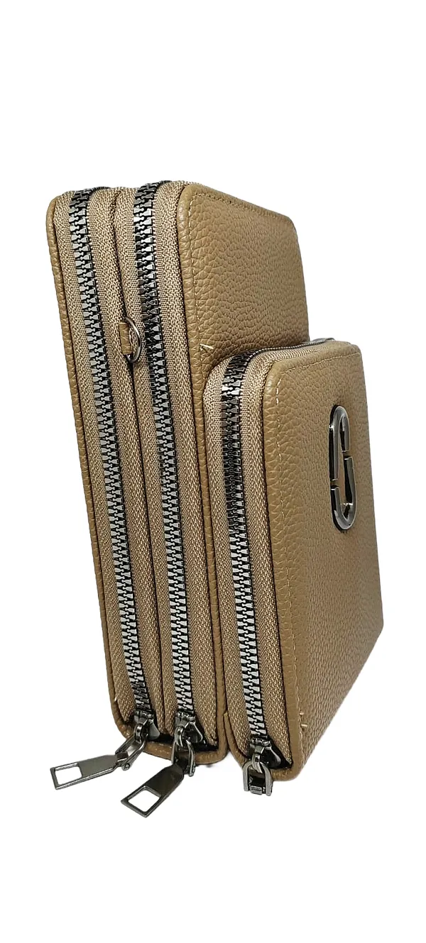 Tan_Brown_Pu_Leather_Premium_Phone_Wallet_For_Women