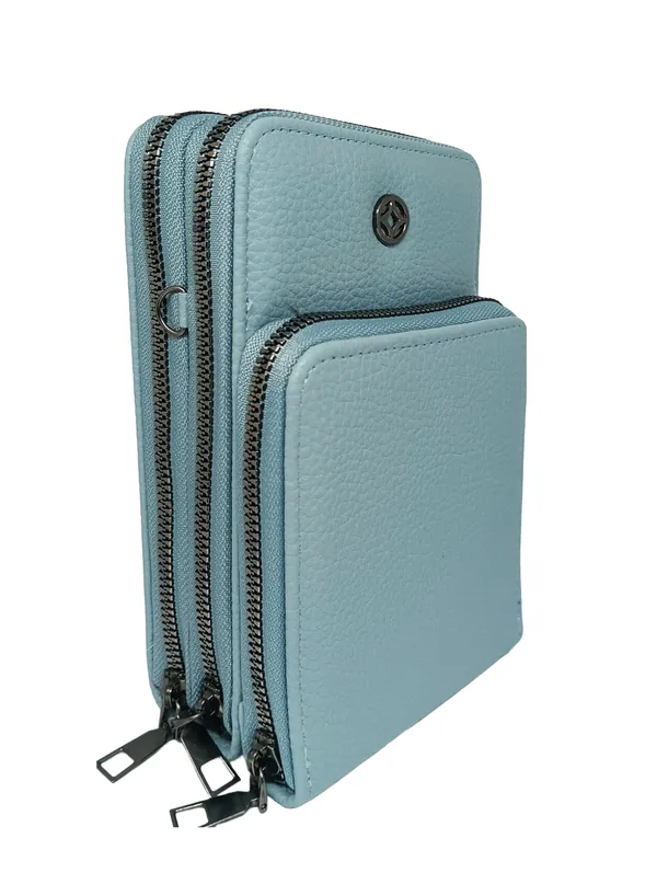 Light_Blue_Polyester_Premium_Crossbody_Phone_Wallet_For_Women