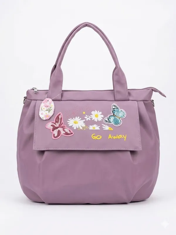 Lavender_Pu_Leather_Premium_Handbag_For_Women