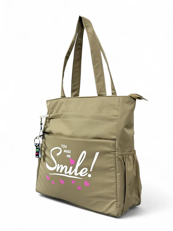 Olive_Green_Canvas_And_Polyester_Premium_Tote_Bag_For_Women
