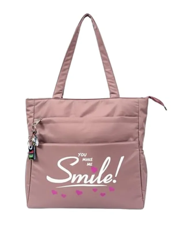 Dusty_Pink_Polyester_Premium_Tote_Bag_For_Women