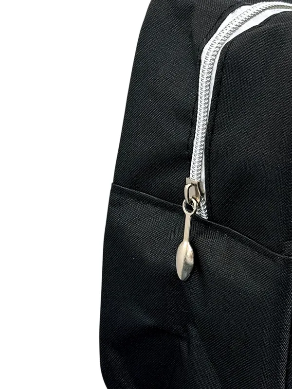 BLACK_Pu_Leather_Premium_Lunch_Bag_For_Women