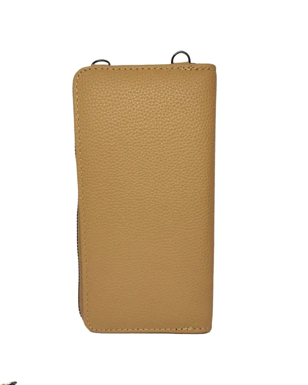 Golden_Pu_Leather_Premium_Crossbody_Phone_Wallet_Bag_For_Women
