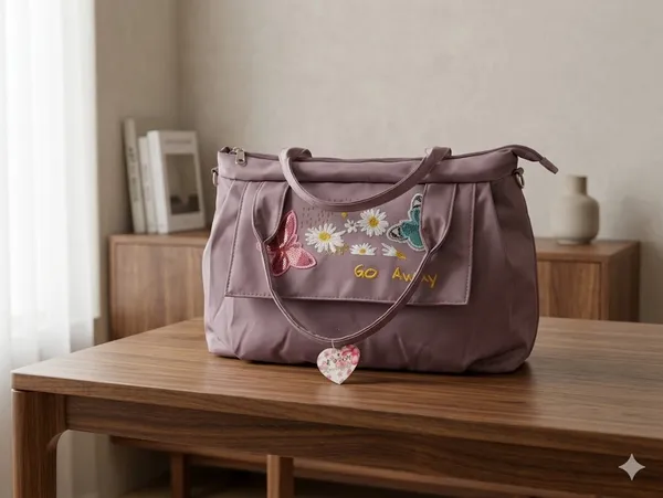 Lavender_Pu_Leather_Premium_Handbag_For_Women