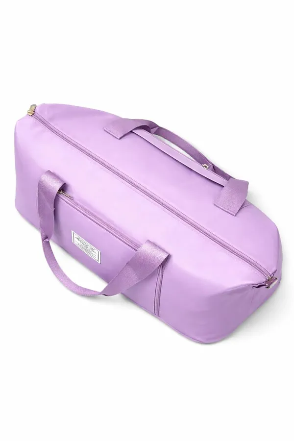 Lavender_Purple_Pu_Leather_Premium_Travel_Bag_For_Women
