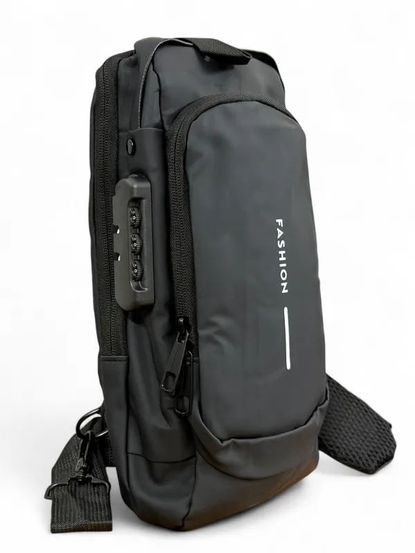 Black__Nylon_Premium_Crossbody_Sling_Bag_For_Women