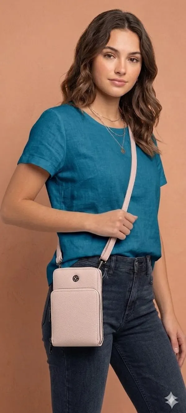 Pink_Pu_Leather_Premium_Phone_Bag_For_Women