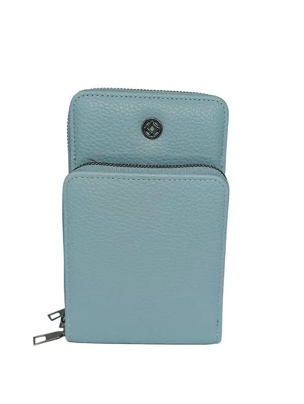 Light_Blue_Polyester_Premium_Crossbody_Phone_Wallet_For_Women