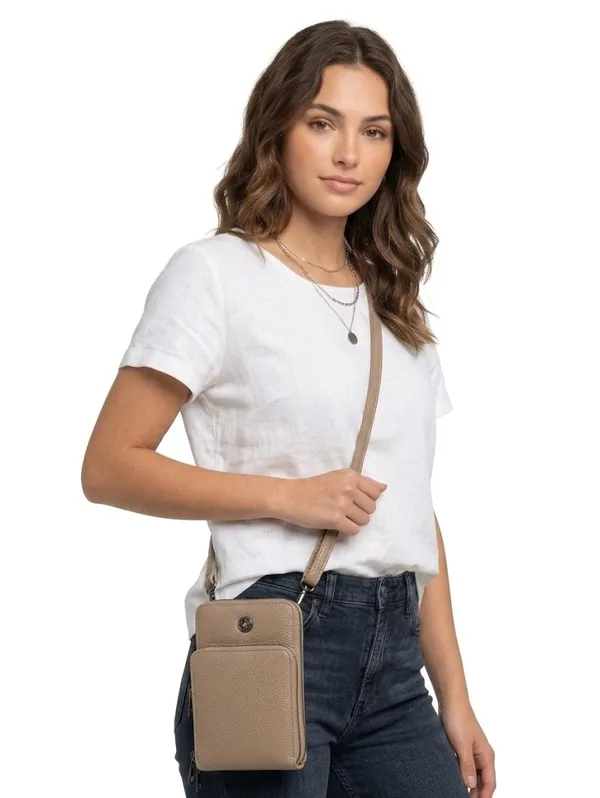 Beige_Pu_Leather_Premium_Mobile_Wallet_For_Women